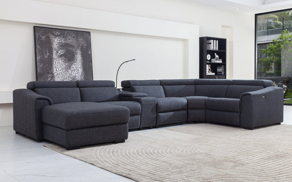 Violetta Modern Motion Reclining Sectional